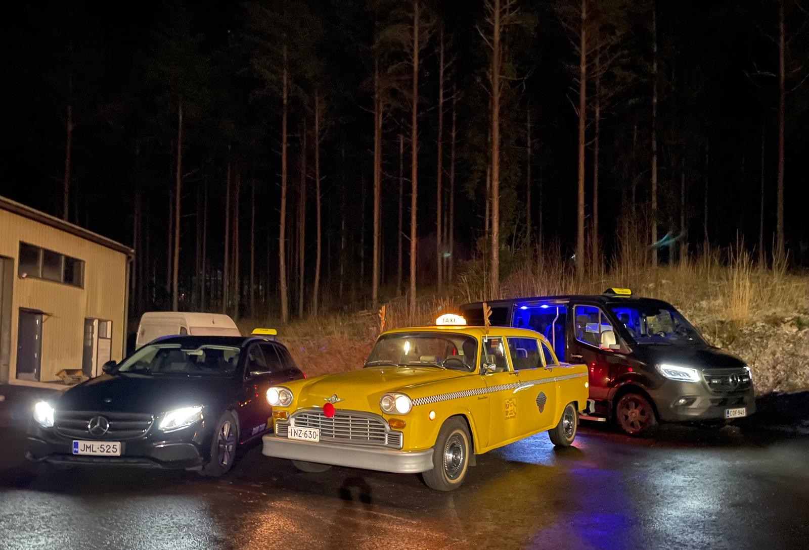 Dolmus Oy taksikalusto Hyvinkää